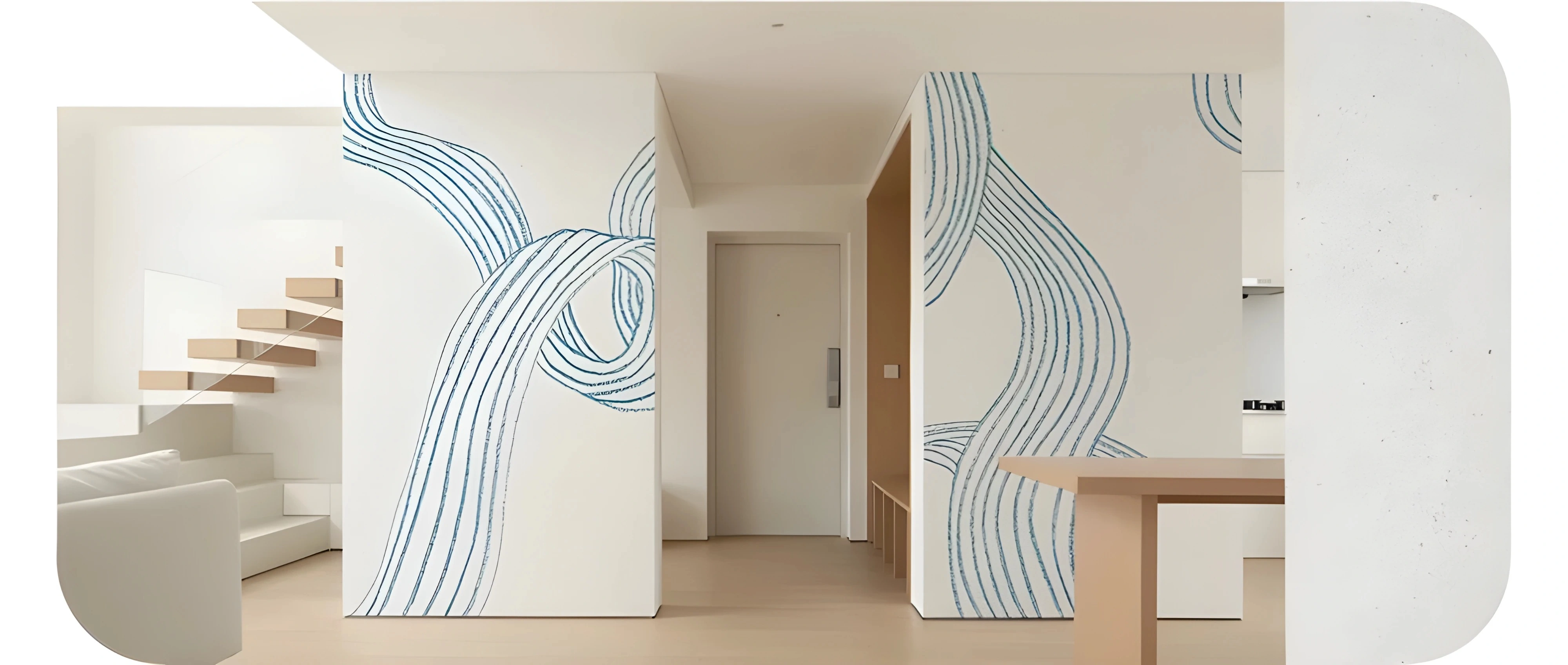 custom wallpaper for residential 